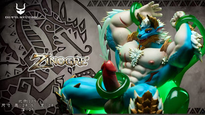 Devil Studio - Zinogre Monster Hunter  1/5 Scale Statue(GK)