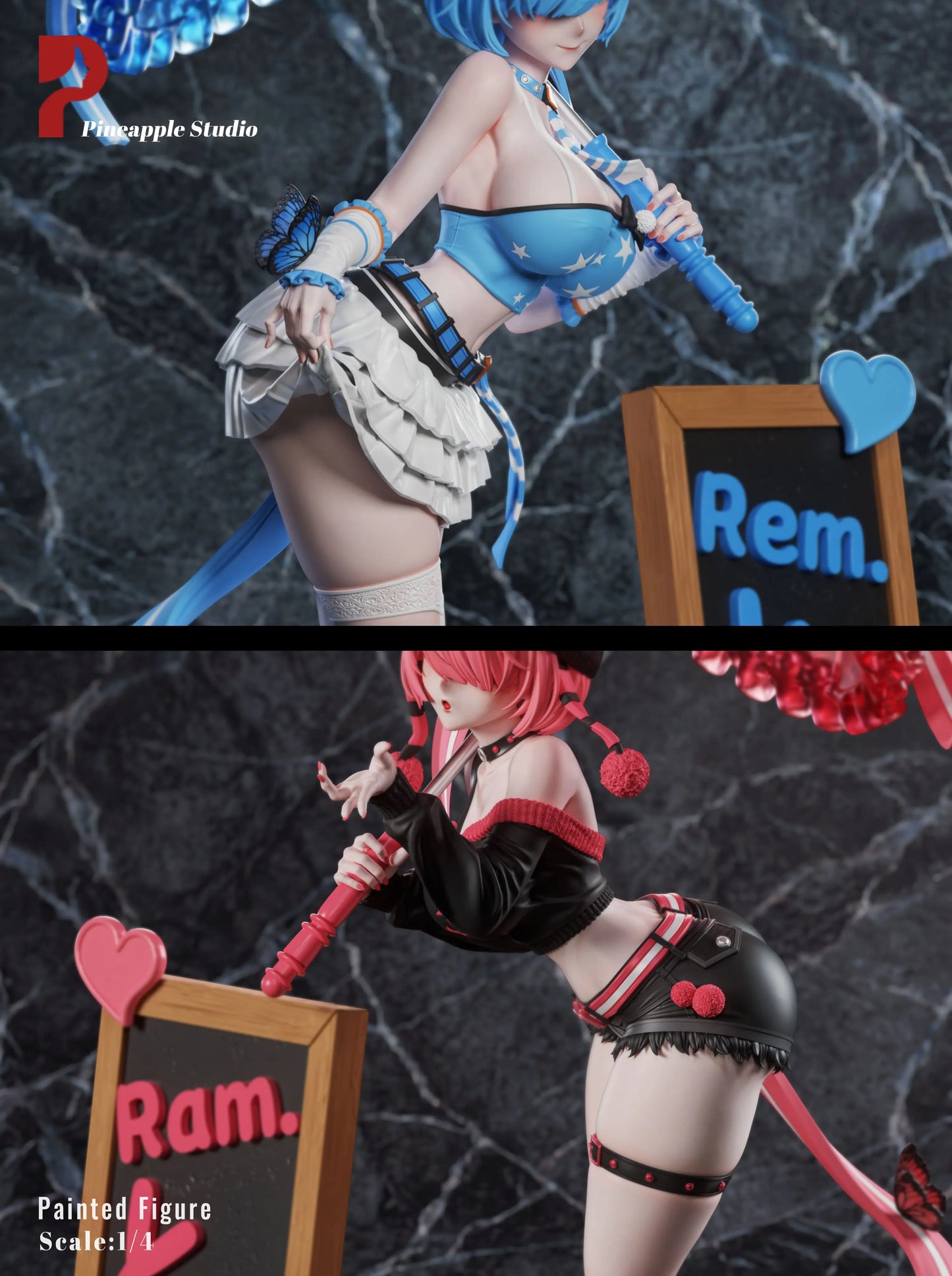 【Pre-sale】1/4 Scale Night Shibuya Rem and Ram-Pineapple Studio