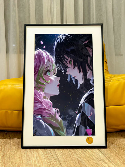 【Pre-sale】Decorative Painting of Kanroji Mitsuri and Iguro Obanai-XingKong Studio