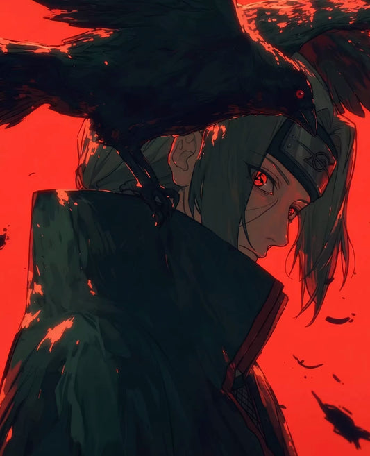 【Pre-sale】Decorative Painting of Crow Uchiha Itachi-H2 Studio