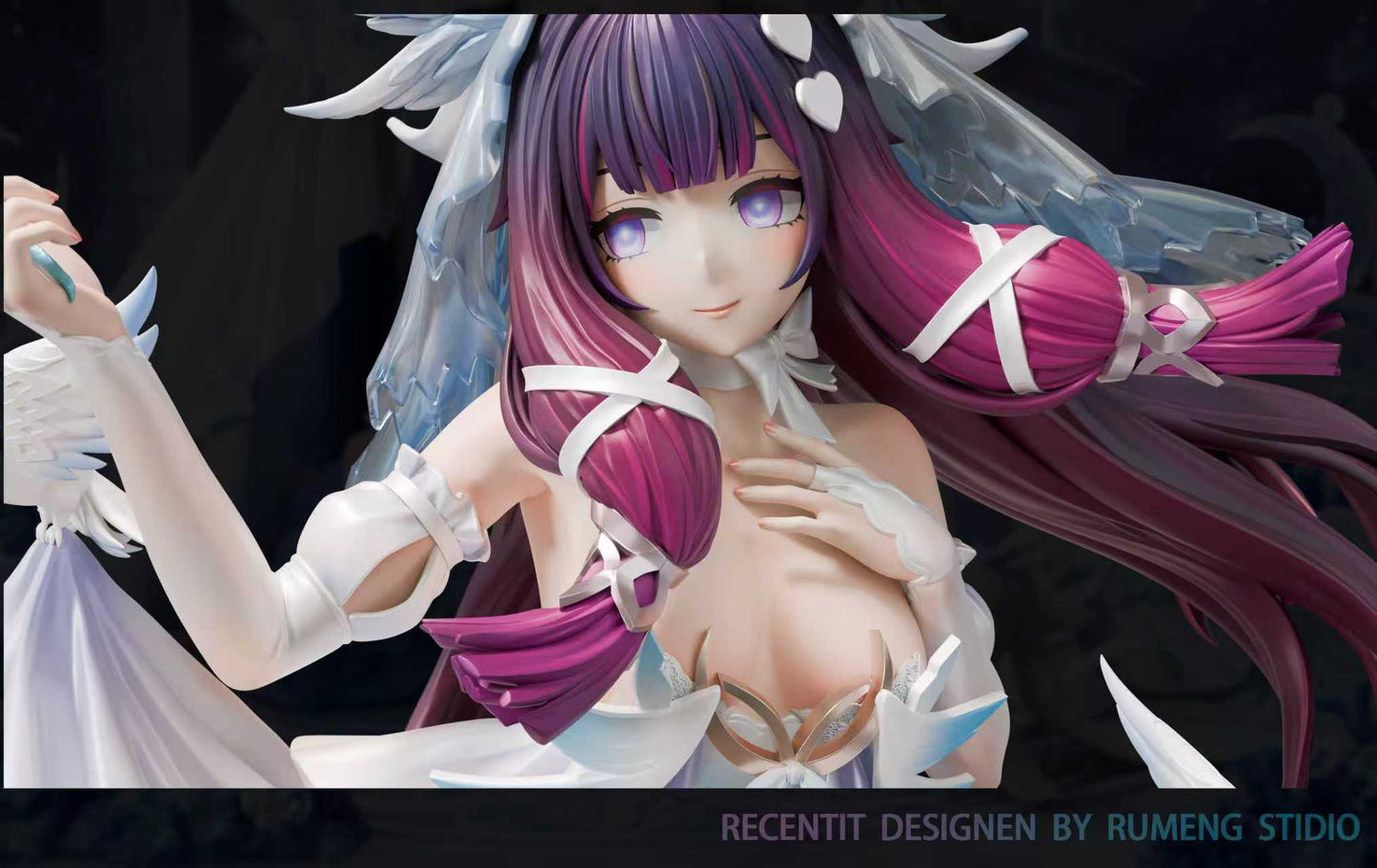 【Pre-sale】1/6 Scale Wedding Dress Columbina Hyposelenia-RuMengShe Studio