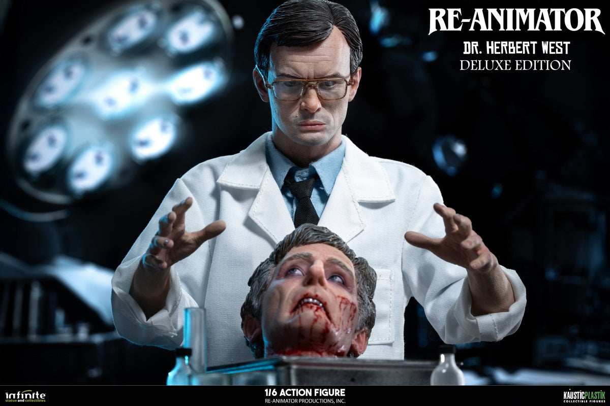 Infinite Statue - RE-ANIMATOR DOCTOR HERBERT WEST 1/6 ACTION FIGURE (Licensed)