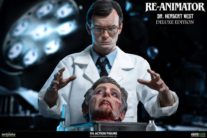 Infinite Statue - RE-ANIMATOR DOCTOR HERBERT WEST 1/6 ACTION FIGURE (Licensed)