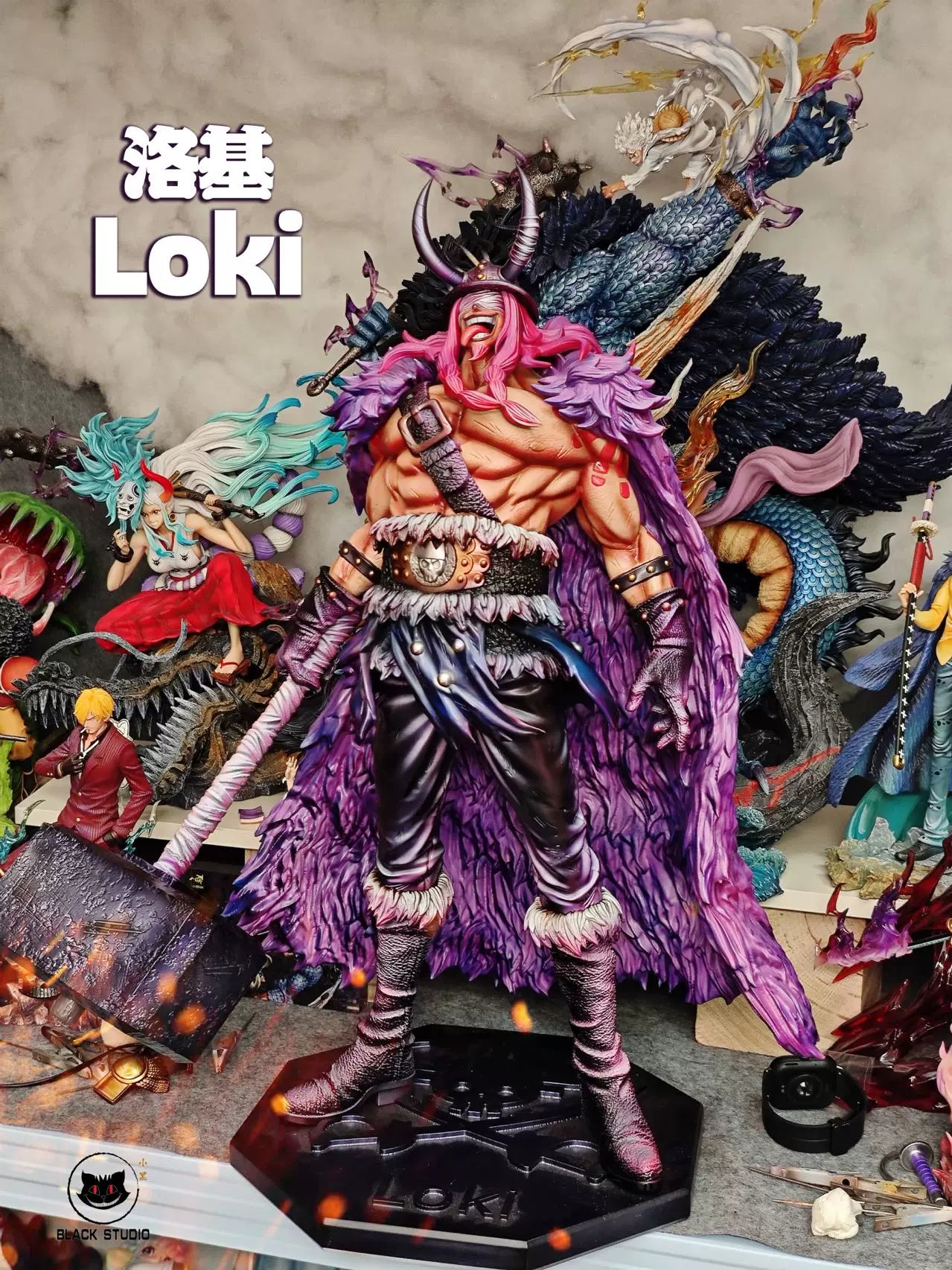 【Pre-sale】Loki 2.0 and Ragnir-One Piece-Black Studio