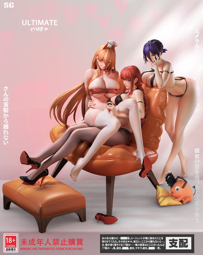 【Pre-sale】1/6 and 1/4  Scale Makim, Reze and Power-Ship Girl Studio