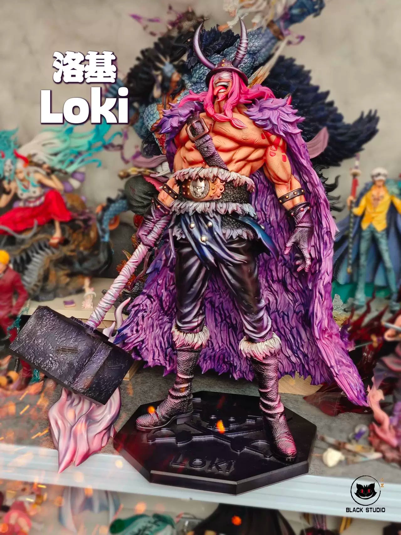 【Pre-sale】Loki 2.0 and Ragnir-One Piece-Black Studio