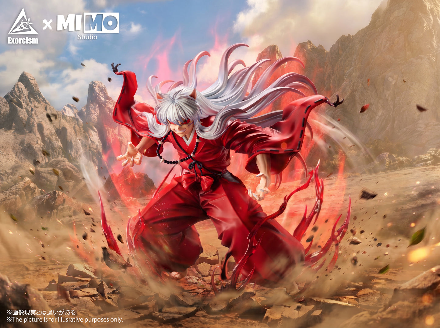 【Pre-sale】1/6 Scale Inuyasha-InuYasha-Exorcism Studio X MIMO Studio