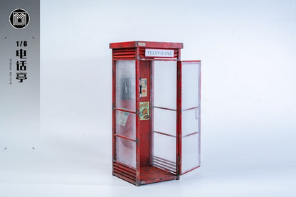 MMMTOYS-1/6 Telephone booth-No. M2608