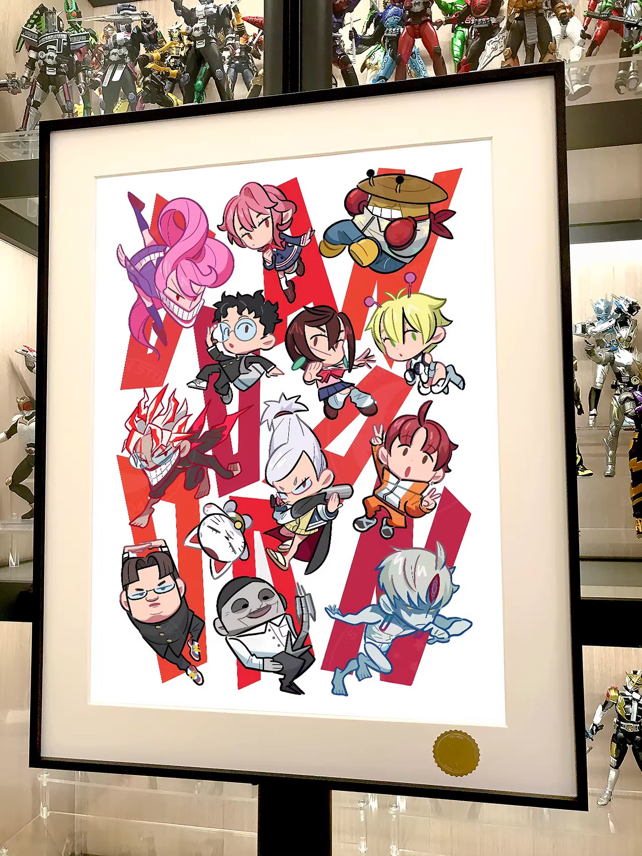 【Pre-sale】Decorative Painting of Q Version Characters of Dandadan-XingKong Studio