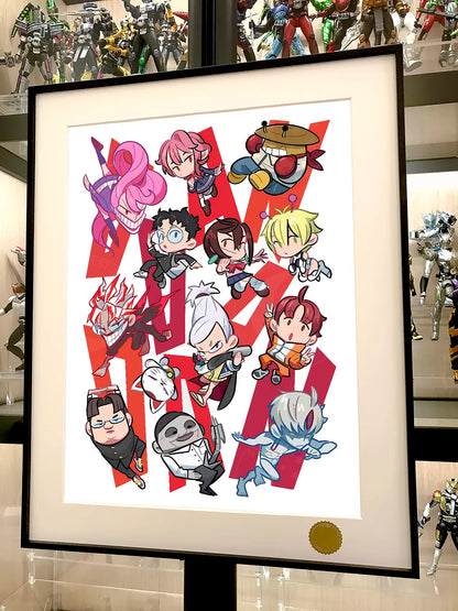 【Pre-sale】Decorative Painting of Q Version Characters of Dandadan-XingKong Studio