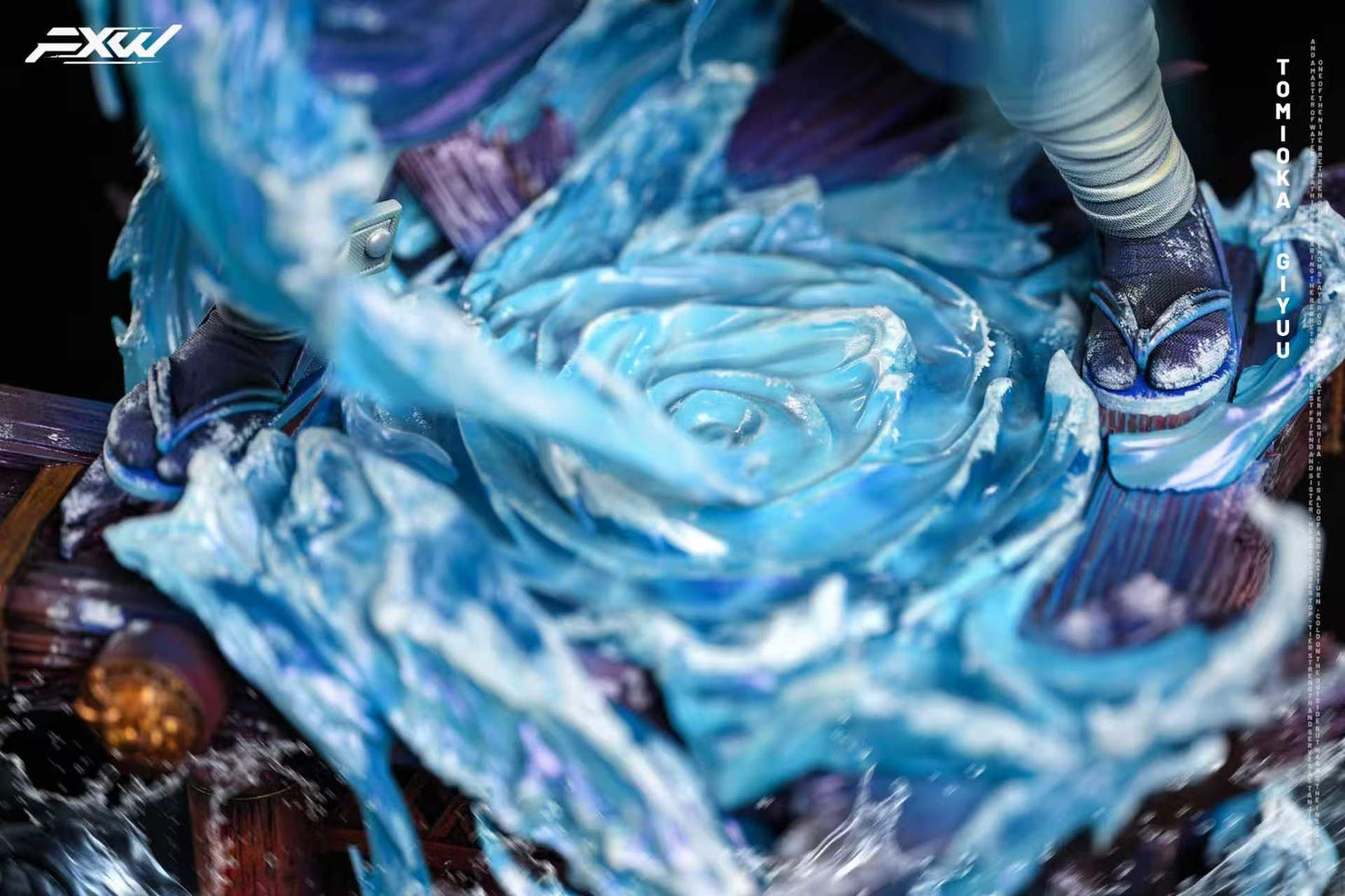 FXW Studio - Nine Hashira Series Water Hashira Giyu Tomioka Demon Slayer 1/6 Scale Statue(GK)