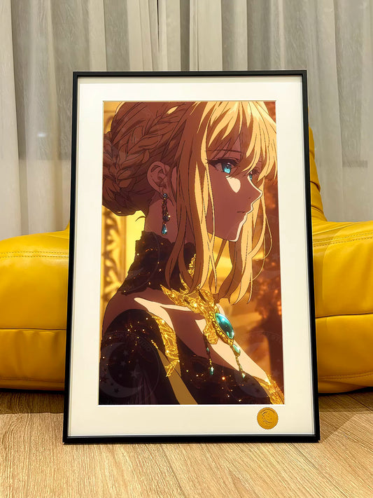 【Pre-sale】Decorative Painting of Gold Light Violet-XingKong Studio