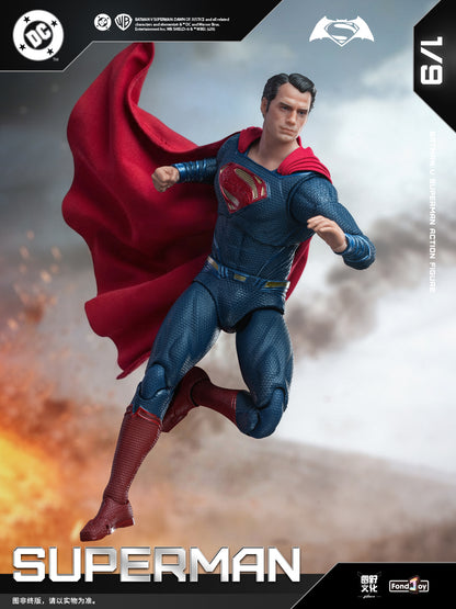 Fondjoy - DC1023 DC Doll Series Superman 2.0 Ver. 1/9 Scale Action Figure (Licensed)