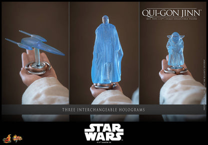 Hottoys - Star Wars: The Phantom Menace Qui-Gon Jinn 1/6th scale Collectible Figure MMS880 (Licensed)