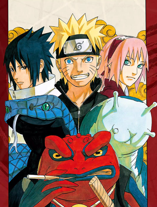 【Pre-sale】Decorative Painting of Naruto, Sasuke and Sakura-H2 Studio
