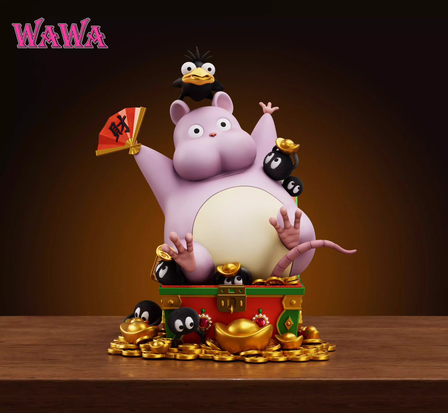 【Pre-sale】Wealth Attraction Boh-wawa Studio