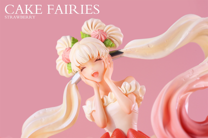 WeArtDoing Studio - Cake Fairies Strawberry & Matcha | 甜点精灵 芝士草莓 & 抹茶慕斯