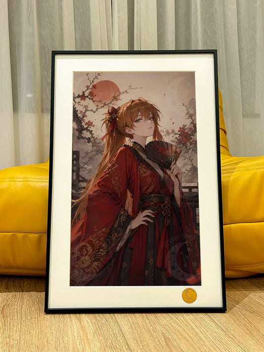【Pre-sale】Decorative Painting of Chinese Style Asuka-EVA-XingKong Studio