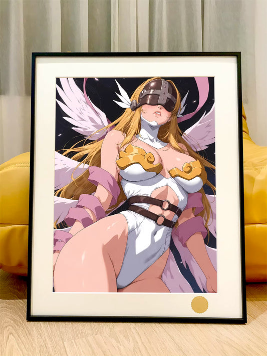 【Pre-sale】Decorative Painting of Pink Angewomon-XingKong Studio