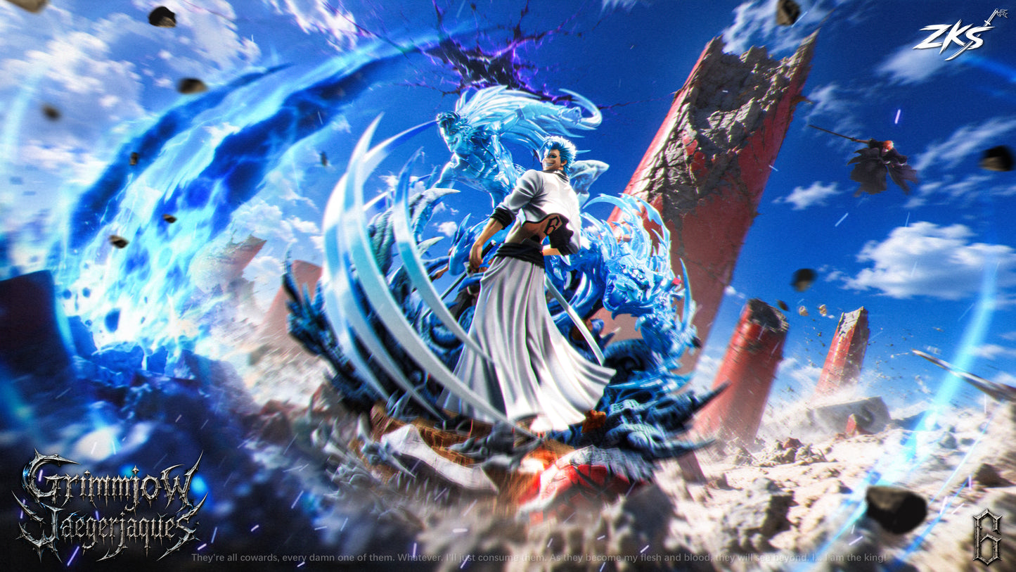 【Pre-sale】1/6 Scale Grimmjow Jaegerjaques-Bleach-ZKS Studio