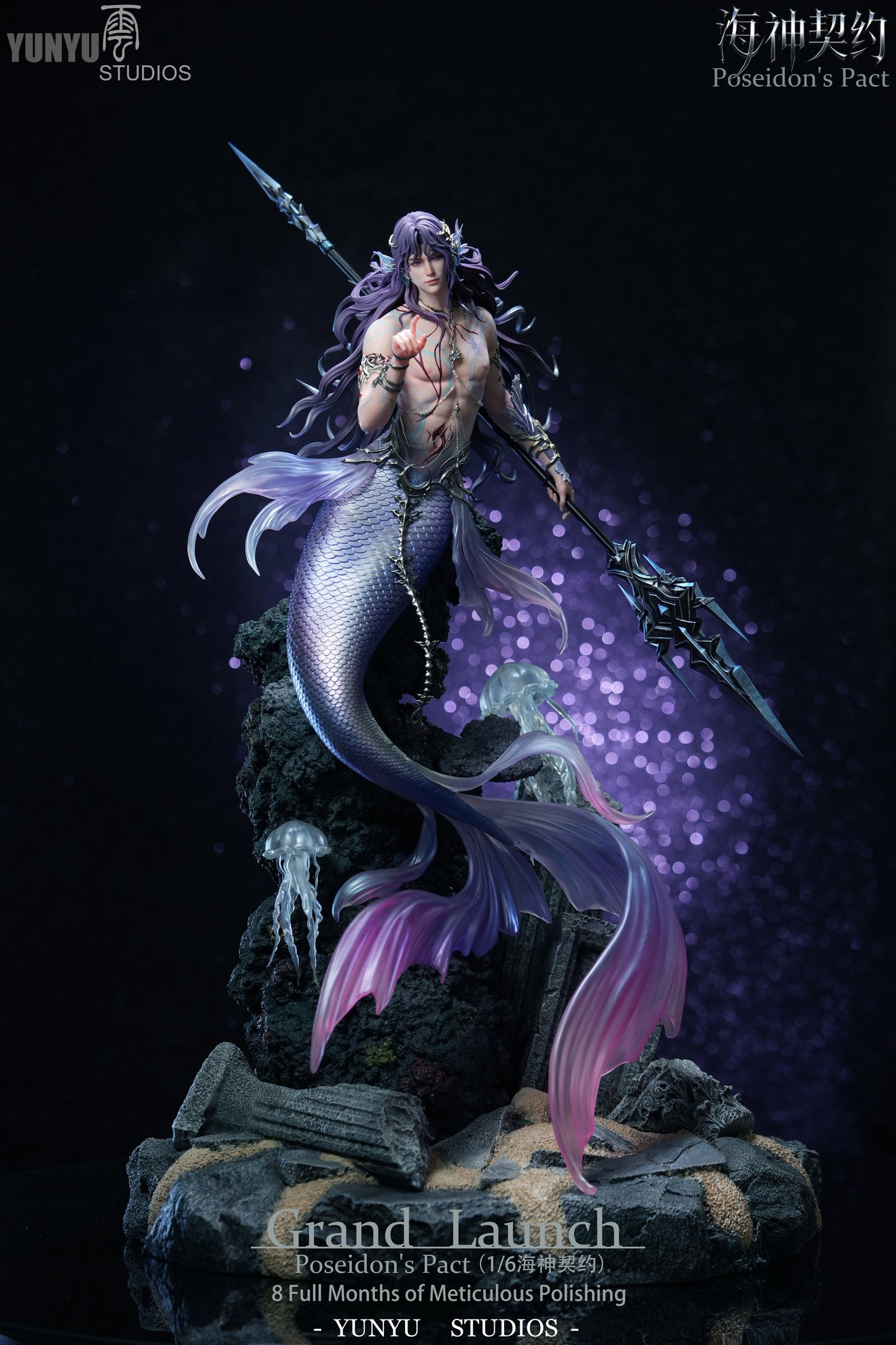 【Pre-sale】1/6 Scale Grand Launch Poseidon's Pact Rafayel-YunYu Studio