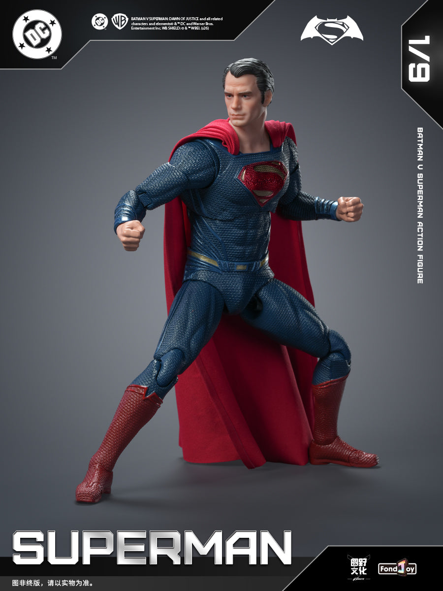 Fondjoy - DC1023 DC Doll Series Superman 2.0 Ver. 1/9 Scale Action Figure (Licensed)