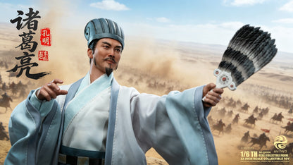 303TOYS - 1/6 Action Figure Liu Bei X Zhuge Liang NO.QX005 QX006 (Light Version) (Licensed)