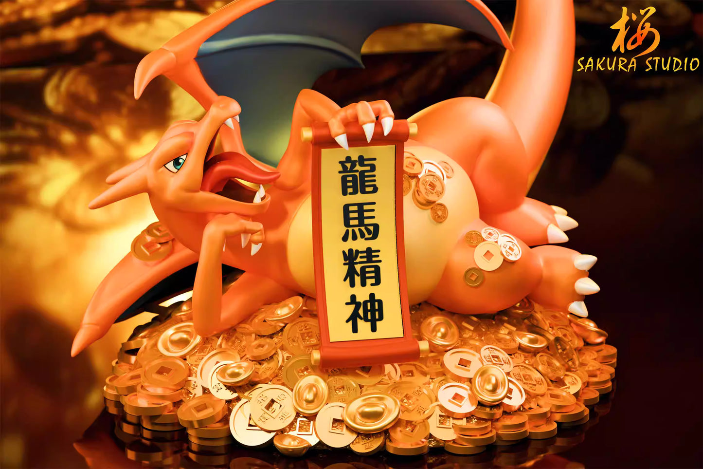 【Pre-sale】Wealth Attraction Charizard-SAKURA Studio