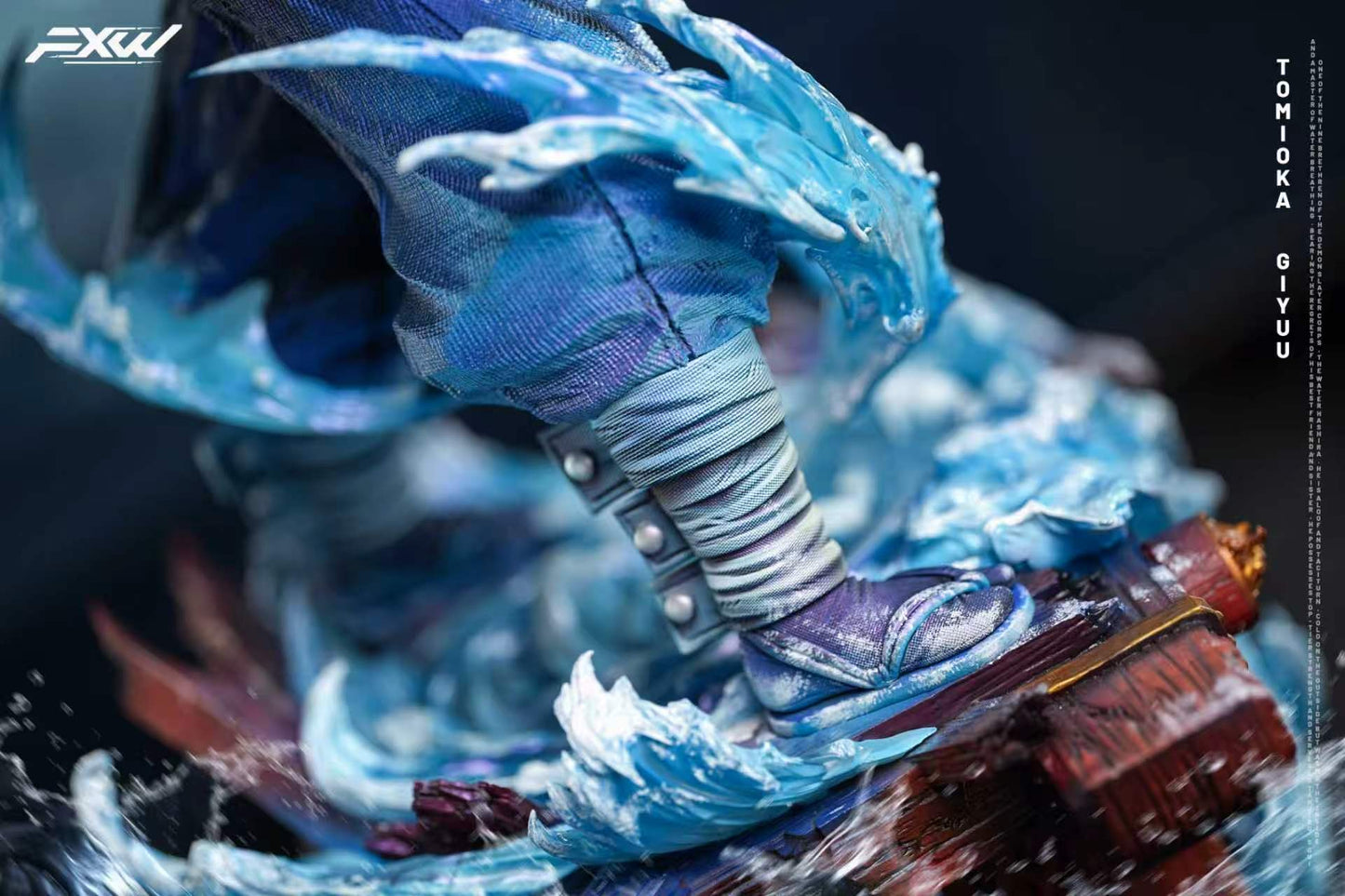 FXW Studio - Nine Hashira Series Water Hashira Giyu Tomioka Demon Slayer 1/6 Scale Statue(GK)