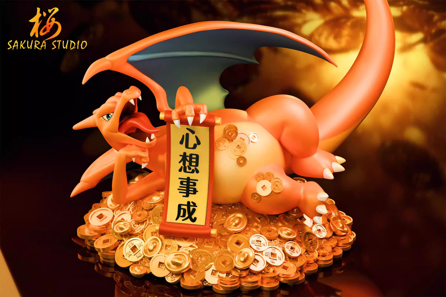 【Pre-sale】Wealth Attraction Charizard-SAKURA Studio