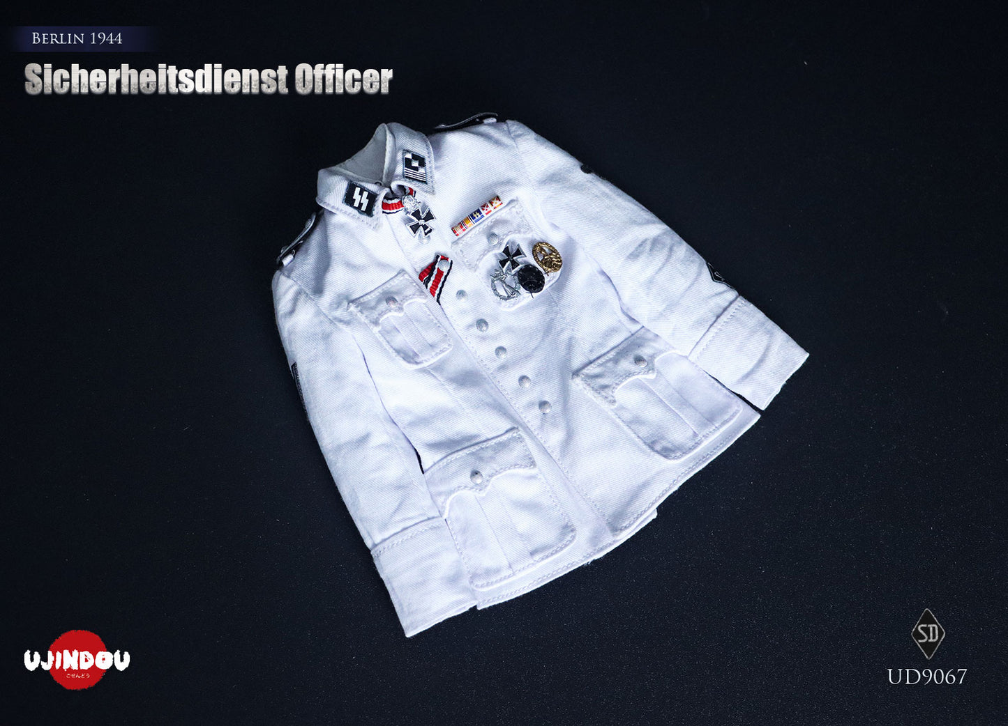 UJINDOU - 1/6 Sicherheitsdienst Officer, Berlin 1944 NO. UD9067 (Licensed)