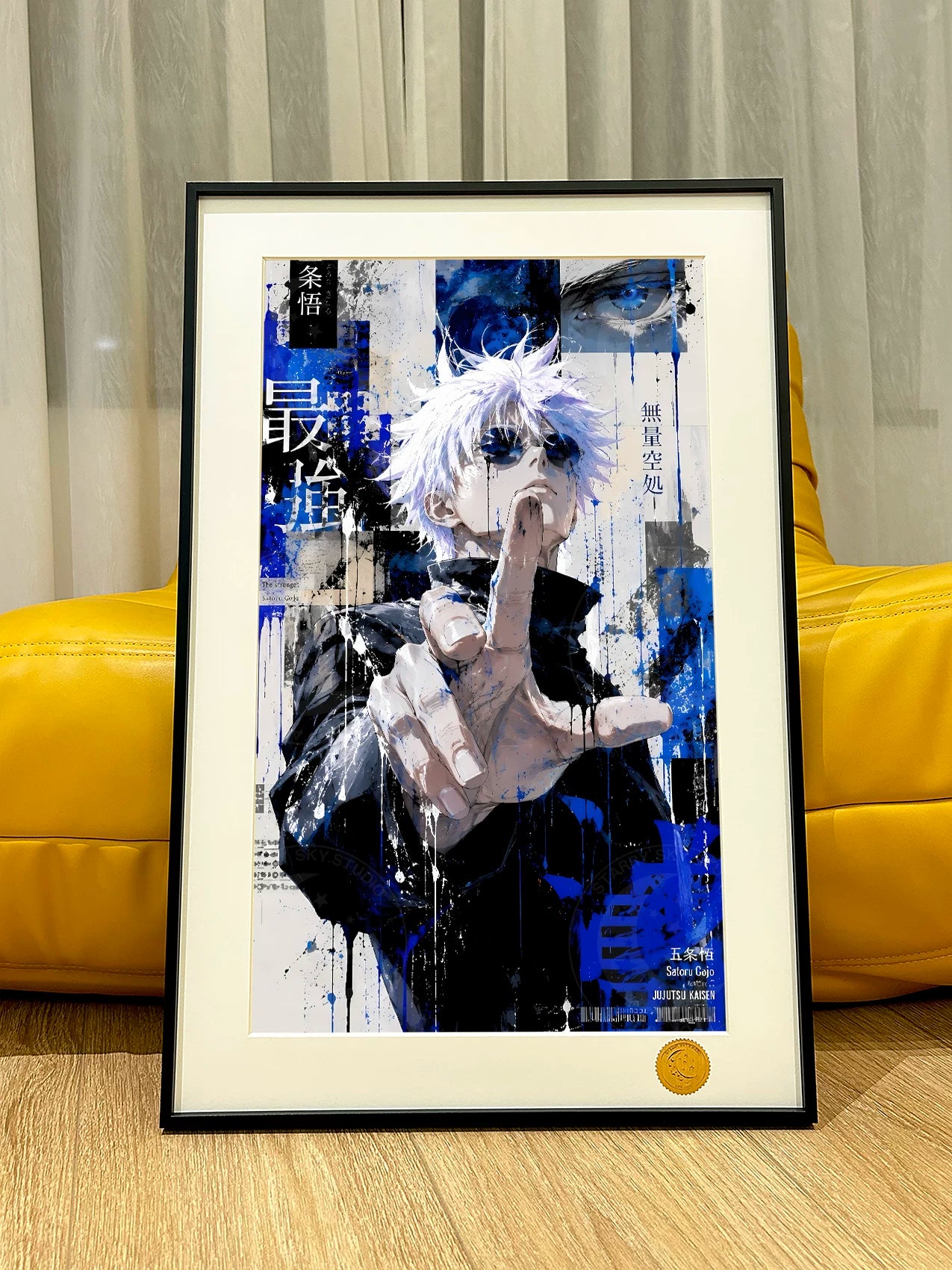【Pre-sale】Decorative Painting of Gojo Satoru-Jujutsu Kaisen-XingKong Studio