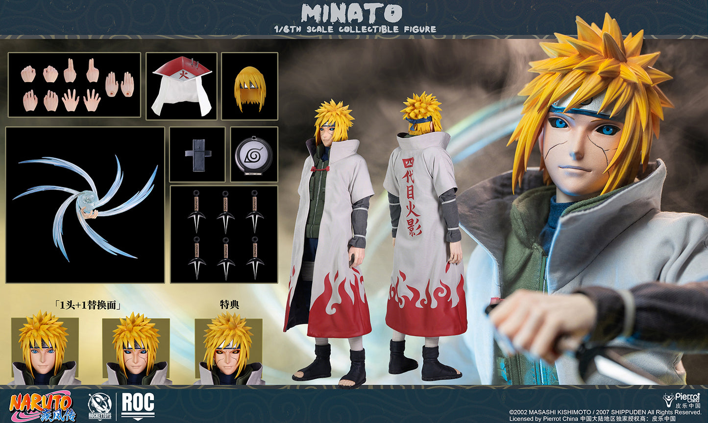 【Pre-sale】1/6 Scale ROC-015 Namikaze Minato-ROCKETTOYS Studio