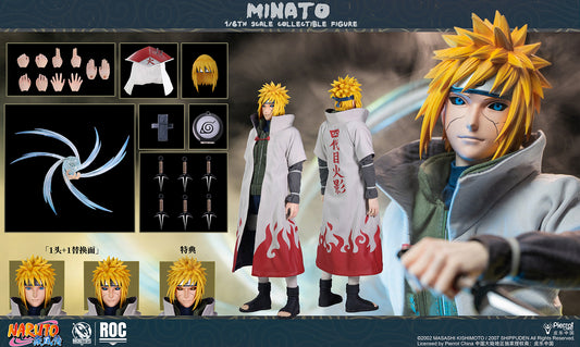 【Pre-sale】1/6 Scale ROC-015 Namikaze Minato-ROCKETTOYS Studio