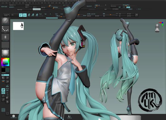 【Pre-sale】1/6 and 1/4 Scale Hatsune Miku-MoKu Studio