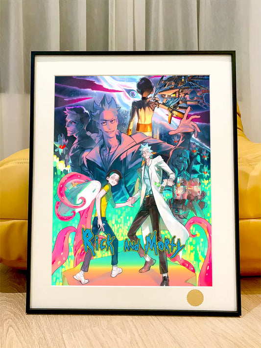 【Pre-sale】Decorative Painting of Rick and Morty-XingKong Studio