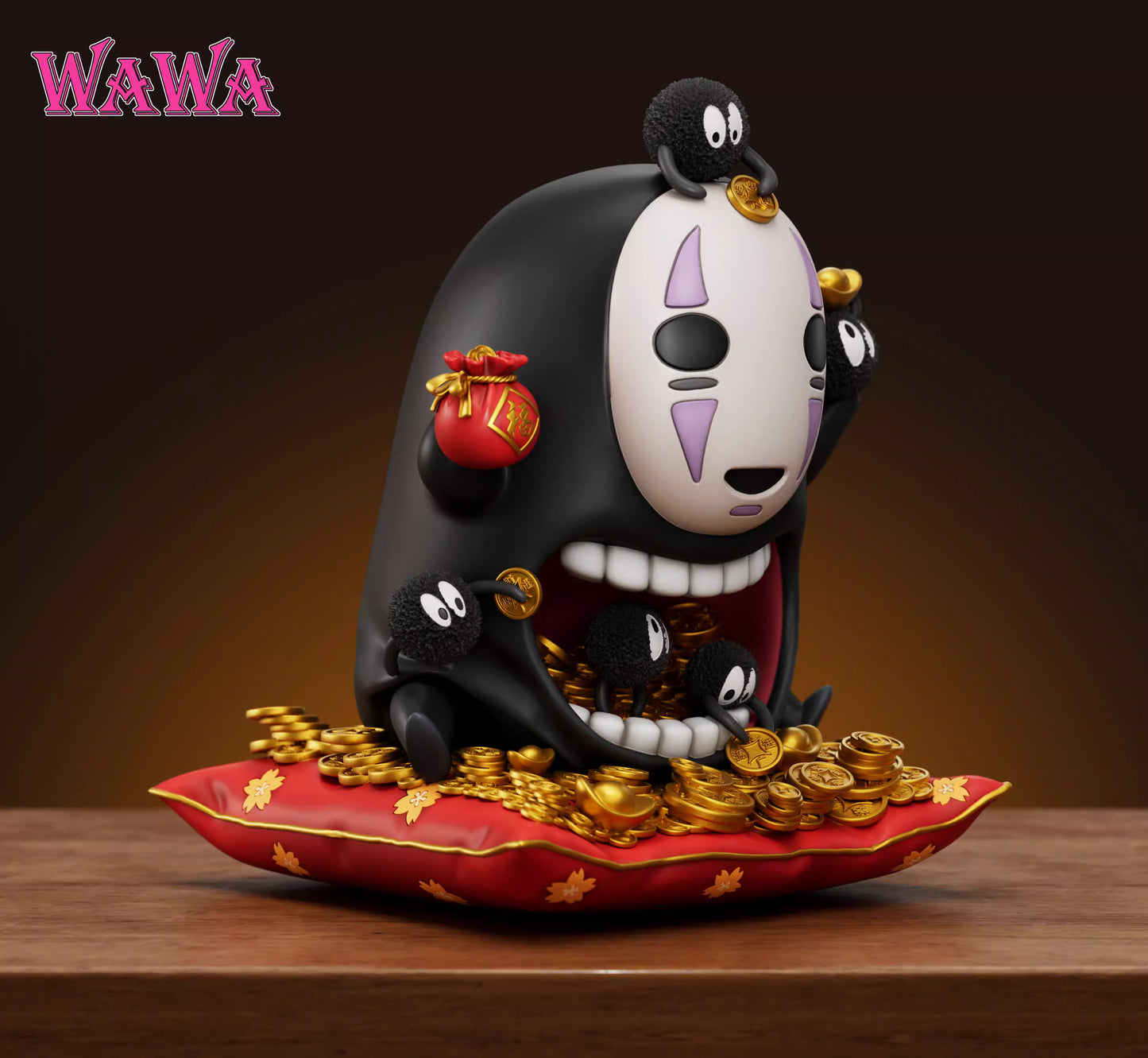 【Pre-sale】Wealth Attraction No Face Man 2.0-wawa Studio