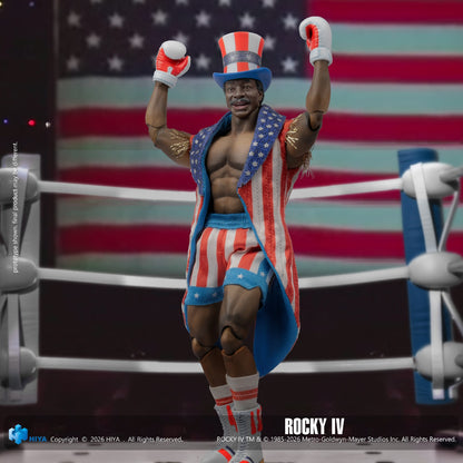 Hiya Toys - Exquisite Super Series Rocky IV Apollo Creed 1/12 Scale Action Figure ESR0233 (Licensed)