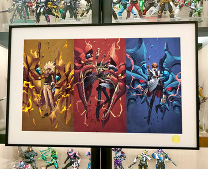 【Pre-sale】Decorative Painting of Three Main Characters-Yu-Gi-Oh! Duel Monsters-XingKong Studio