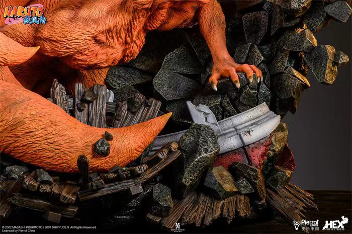 HEX Collectibles - Licensed Minato Namikaze VS Ninetails | 波风水门 VS 九尾