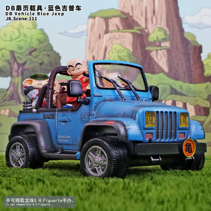 JacksDo Studio - DB Vehicle Blue Jeep (JK.Scene-111) | DB扉页载具-蓝色吉普车 (JK.Scene-111)