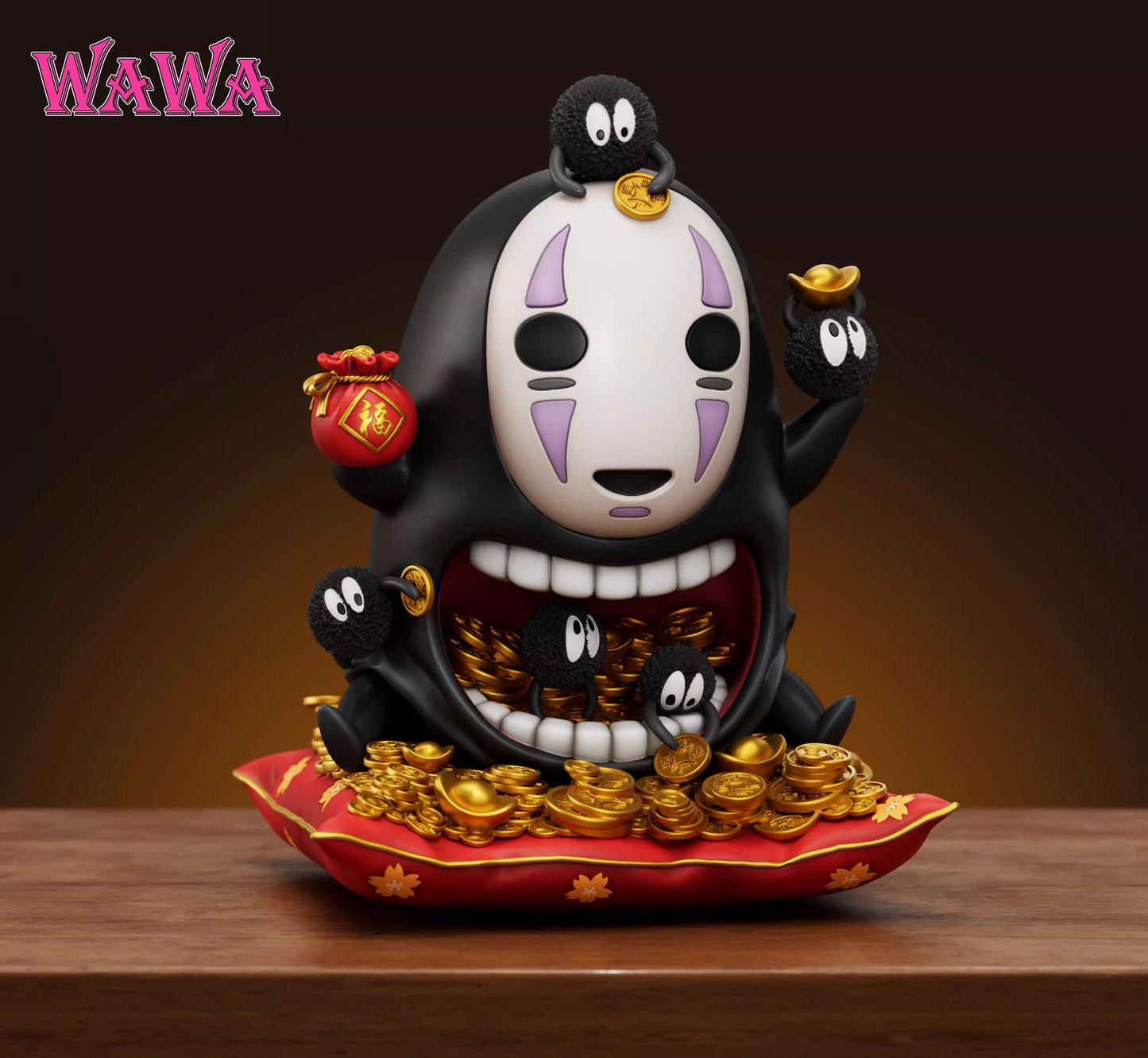 【Pre-sale】Wealth Attraction No Face Man 2.0-wawa Studio