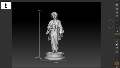 【Pre-sale】1/6 Scale Tomioka Giyuu-Fertile soil Studio