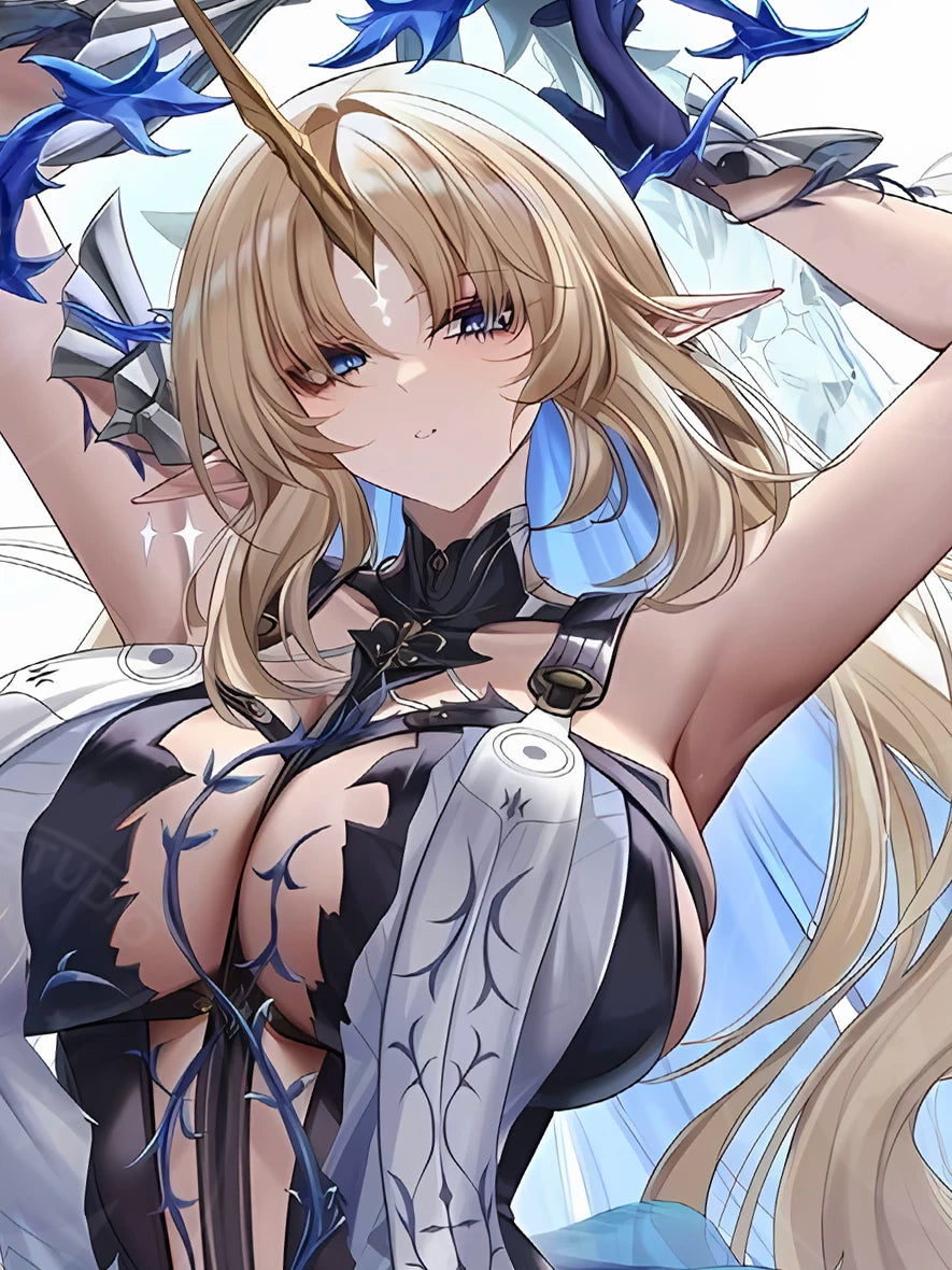 【Pre-sale】Decorative Painting of Blue Cloth Cartethyia-Wuthering Wave-XingKong Studio