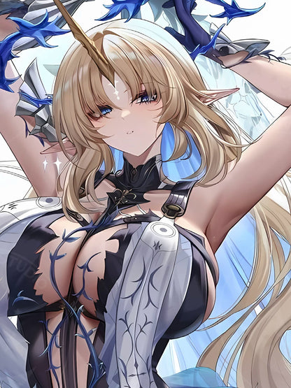 【Pre-sale】Decorative Painting of Blue Cloth Cartethyia-Wuthering Wave-XingKong Studio