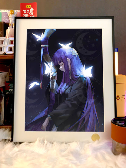 【Pre-sale】Decorative Painting of Butterfly Fern-XingKong Studio