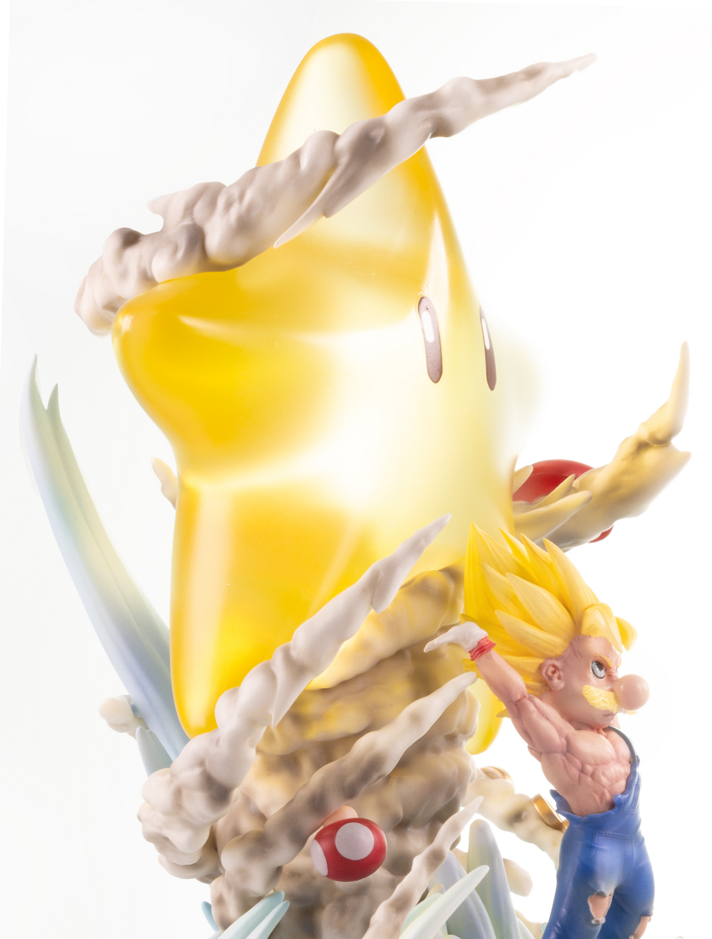 【Pre-sale】Super Saiyan Mario with LED-ChaoShe Studio