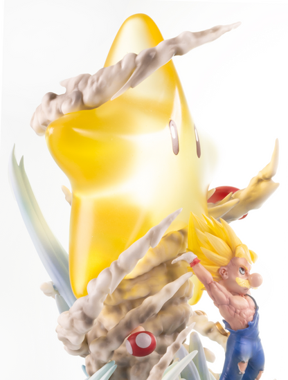 【Pre-sale】Super Saiyan Mario with LED-ChaoShe Studio