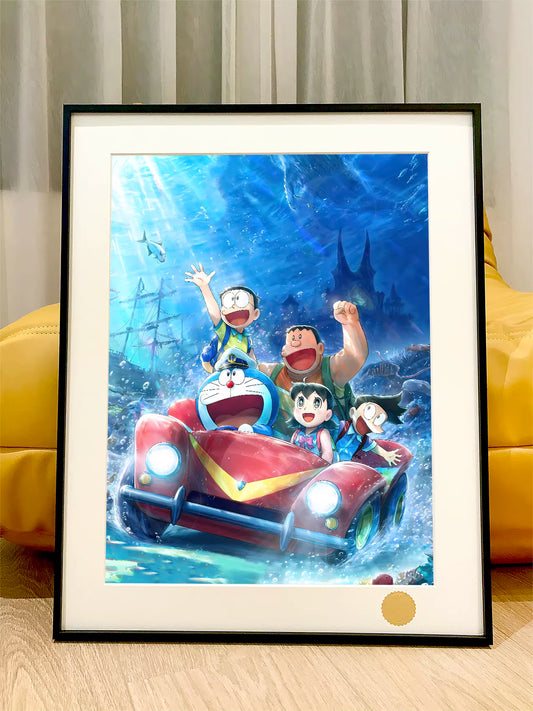 【Pre-sale】Decorative Painting of Water World Doraemon-XingKong Studio