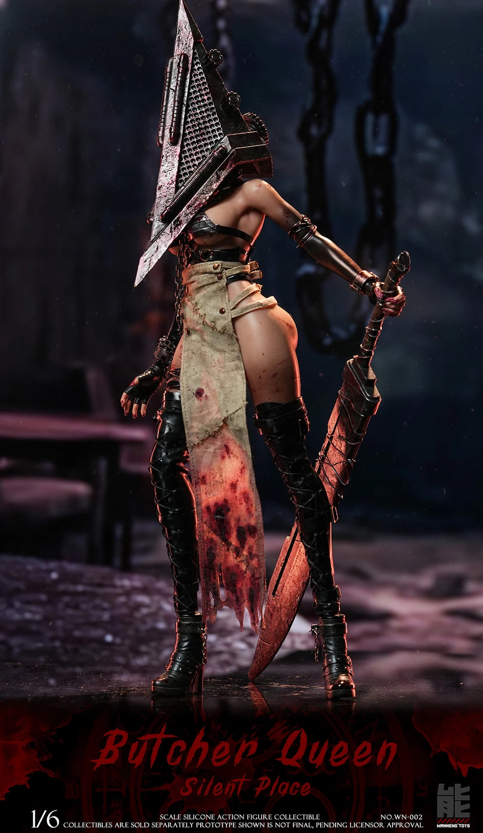 【Pre-sale】1/6 Scale Butcher Queen Silicone Action Figure-Wanneng Toys Studio